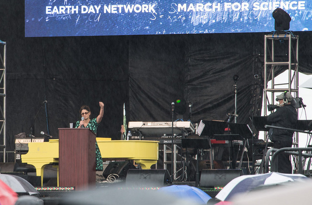 Dr. Mona Hanna-Attisha at the March for Science. Photo: scattered1 / Flickr
